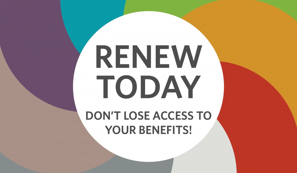 Renew Your Membership Today