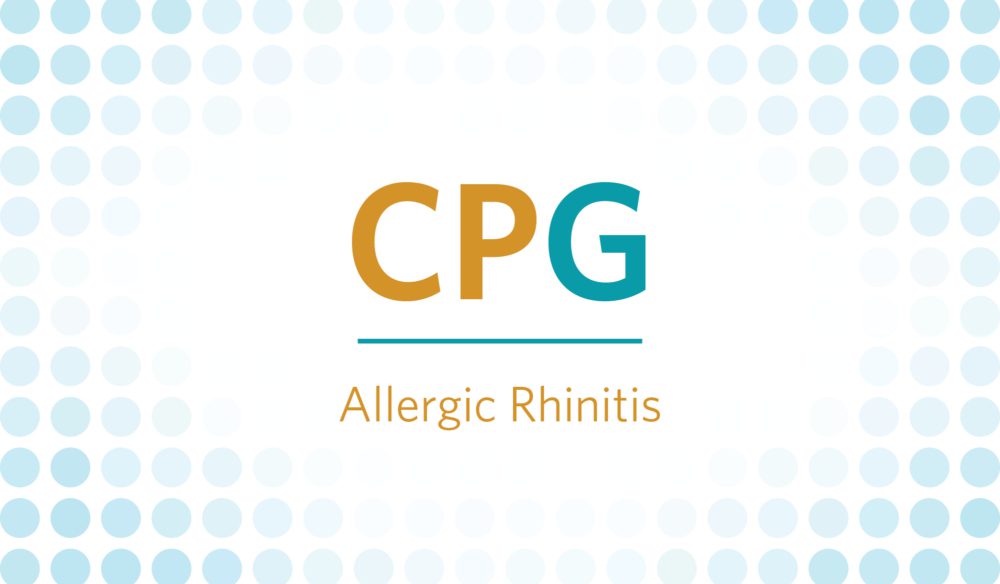CPG: Allergic Rhinitis