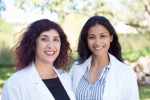 a female physician mentor with a female medical student