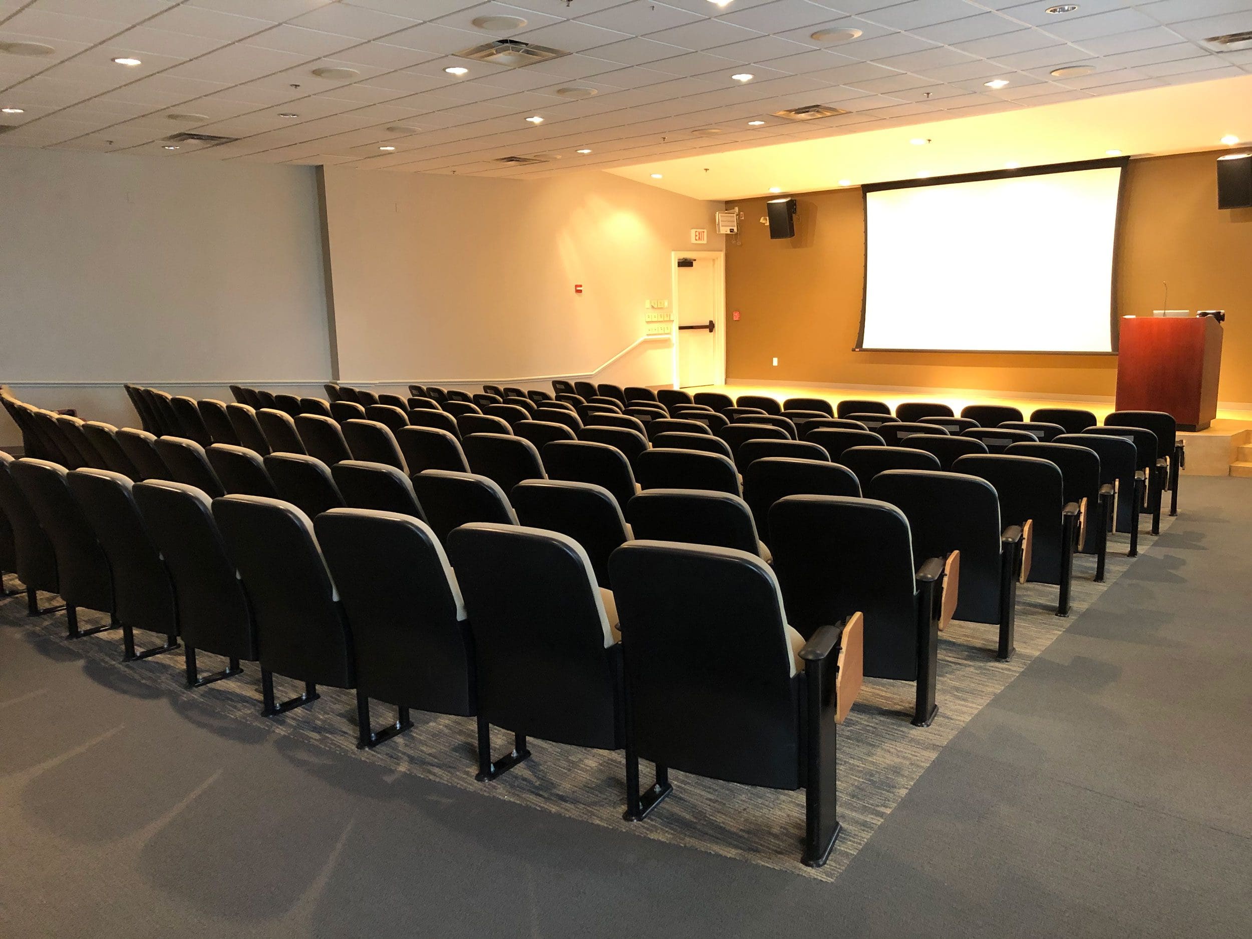 AAO-HNS Headquarters Auditorium including Stage and Lectern