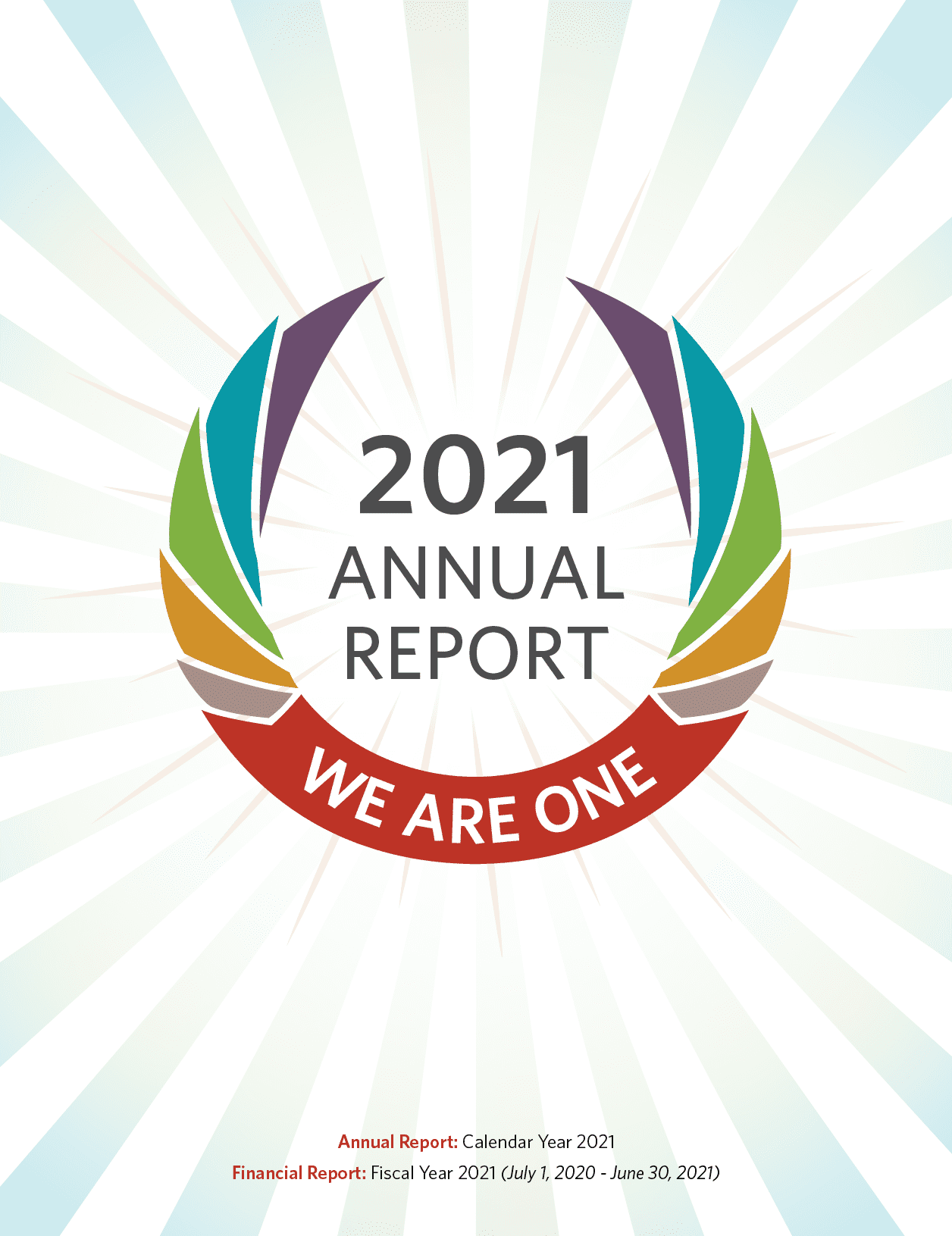 2021 Annual Report Cover