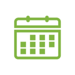 Green Calendar Icon