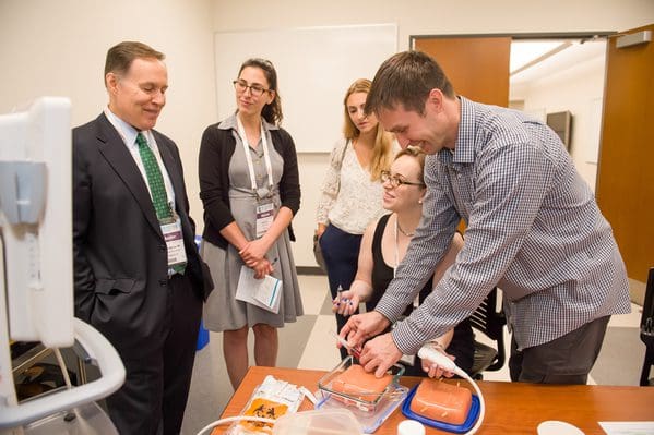 Attendees at Simulation Event